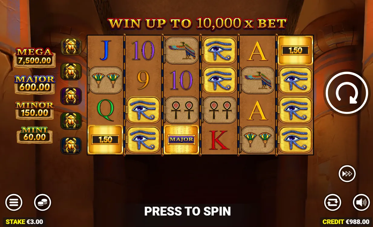 Eye of Horus Legacy of Gold demo